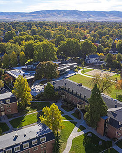 Whitman College Campus Aerial