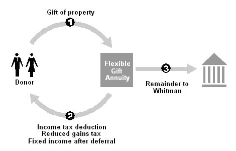 Example of Flexible Deferred Gift Annuity