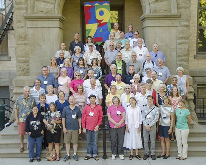 Whitman College Class of 1974 40th Reunion, Fall 2014