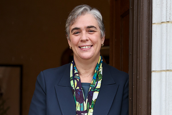 President of Whitman College Sarah Bolton.