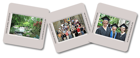 Join your classmates at your next alumni reunion.