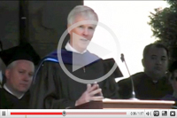 Commencement speaker video