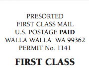 First Class (Not CASS)