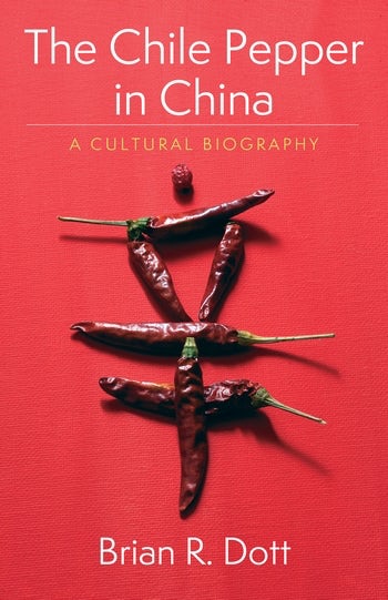 Book cover or The Chile peppers in China