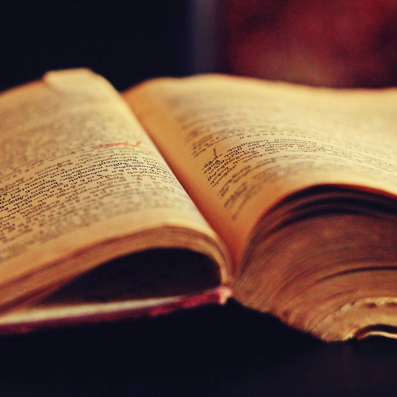 Open book.