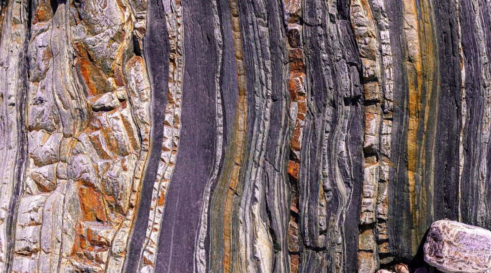 Rock layers.