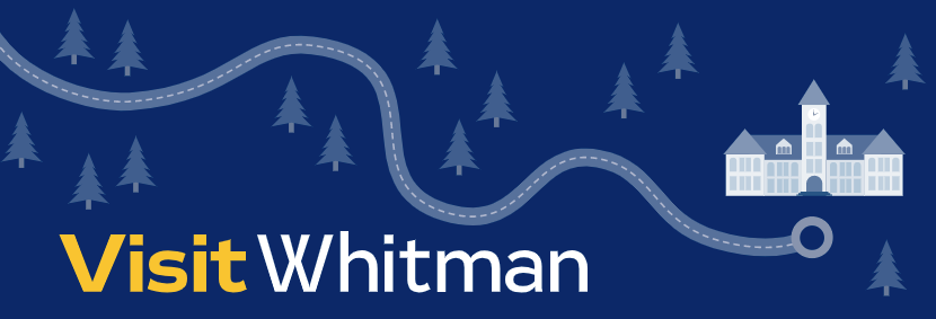 Visit Whitman road illustration
