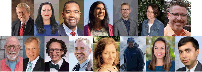 Collage of alumni board members
