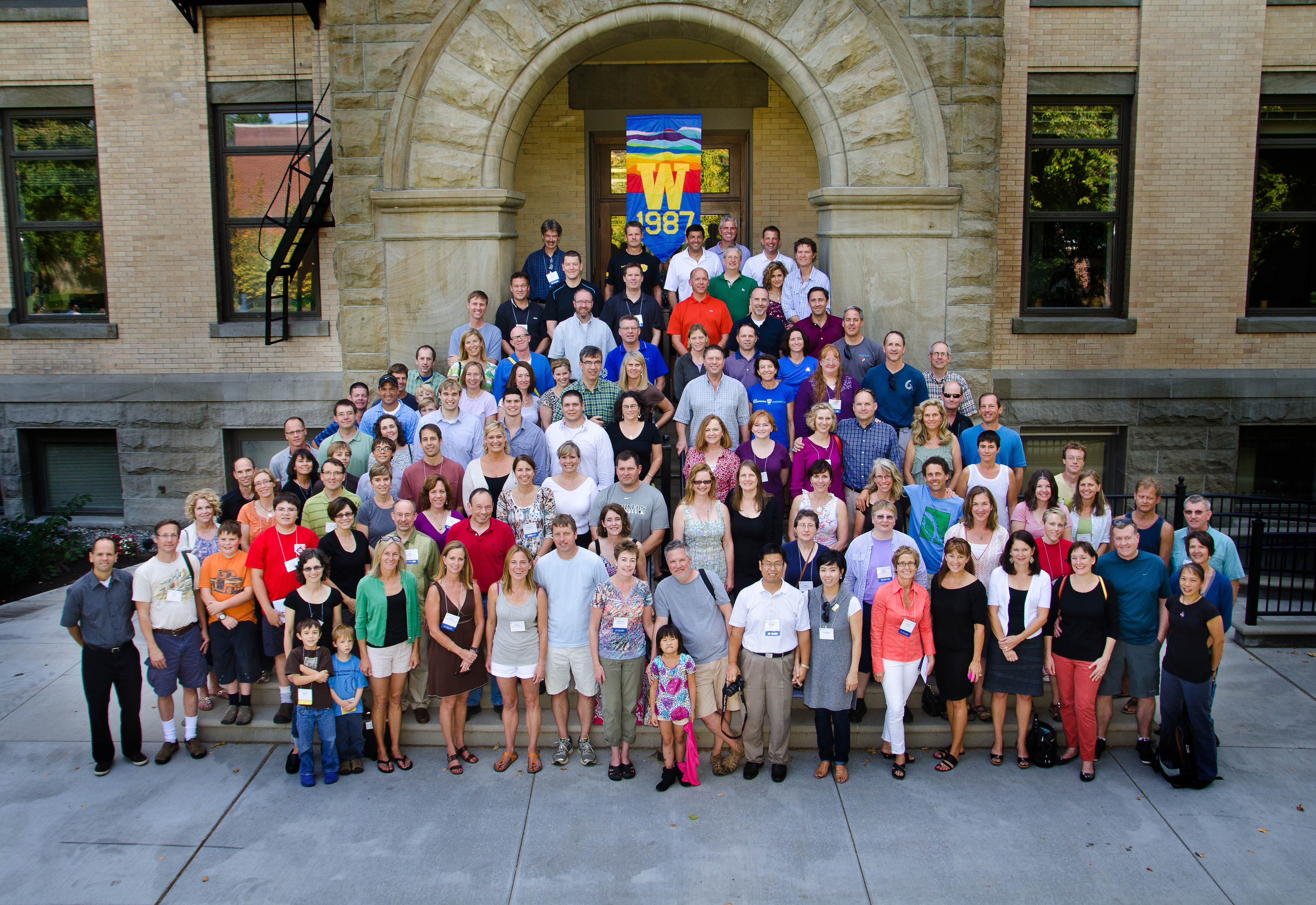 Whitman College Class of 1987 Photo Group (and ID list) Fall 2012