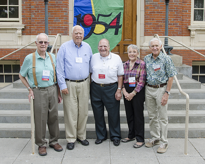 Whitman College Class of 1954 60th Reunion, Fall 2014