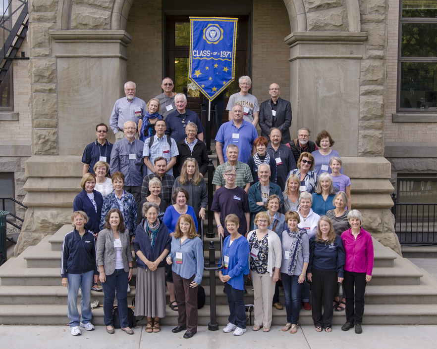 Whitman College Class of 1971 45th Cluster Reunion, Fall 2015
