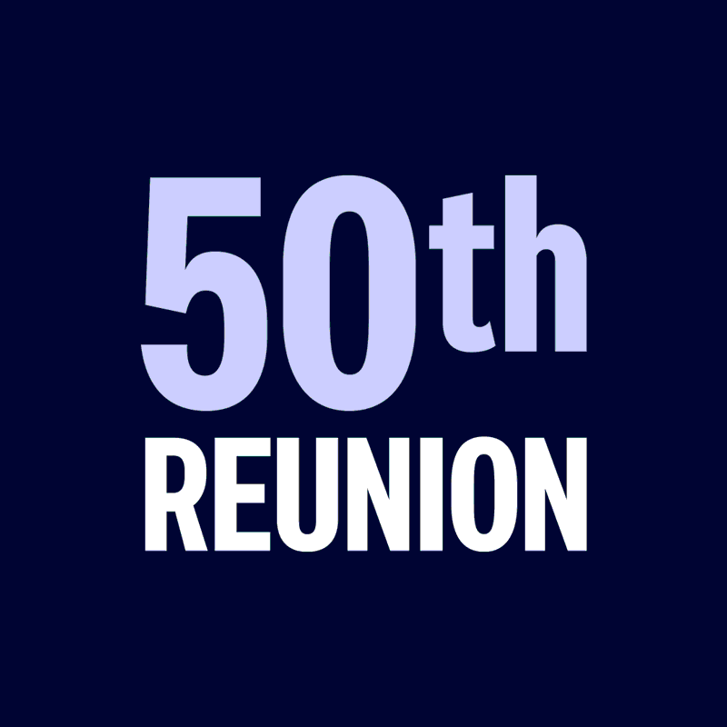 50th reunion banner