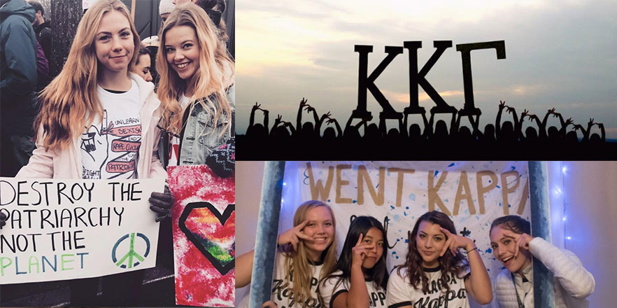 Kappa Kappa Gamma collage