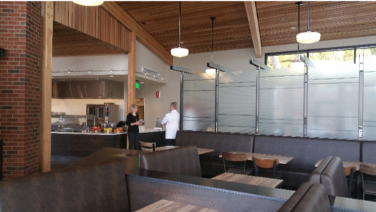 Cleveland Commons Dining Area