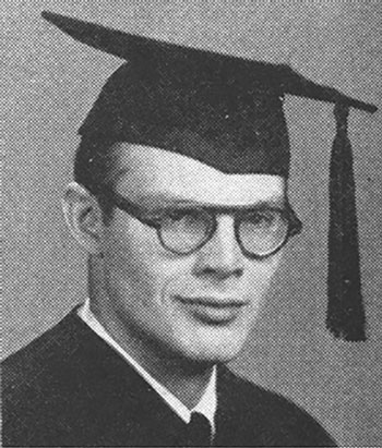 Adam West, as a Whitman student