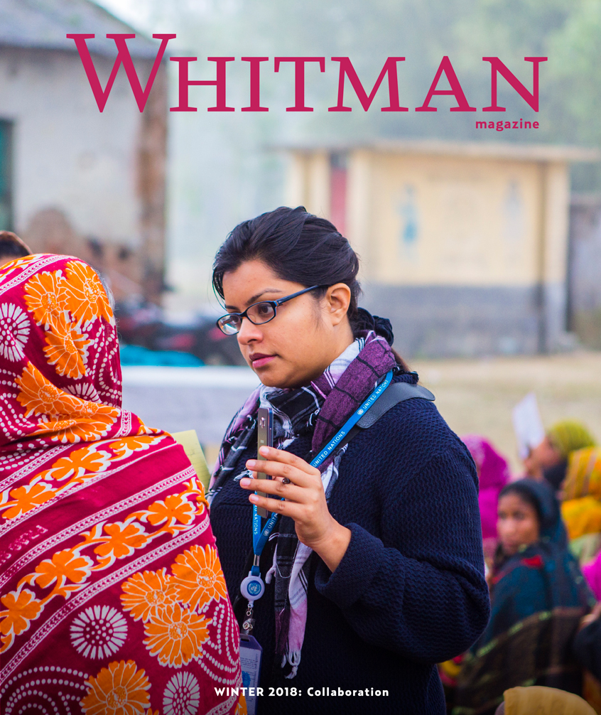 Whitman Magazine Winter 2018 cover