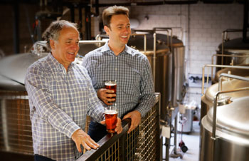 men in brewery