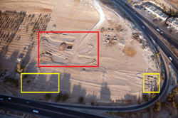 dig site aerial