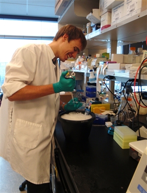 Brian Wakefield in Hingorani Lab