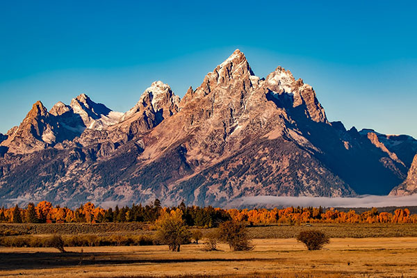 Mountains.