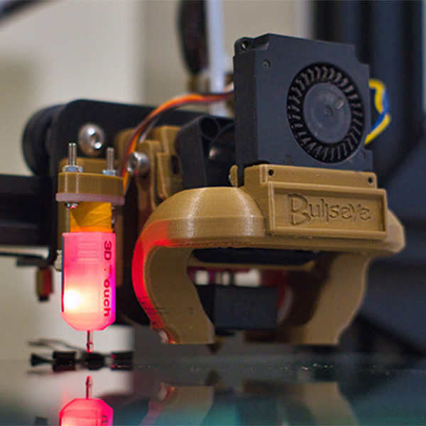 3-D printer in motion