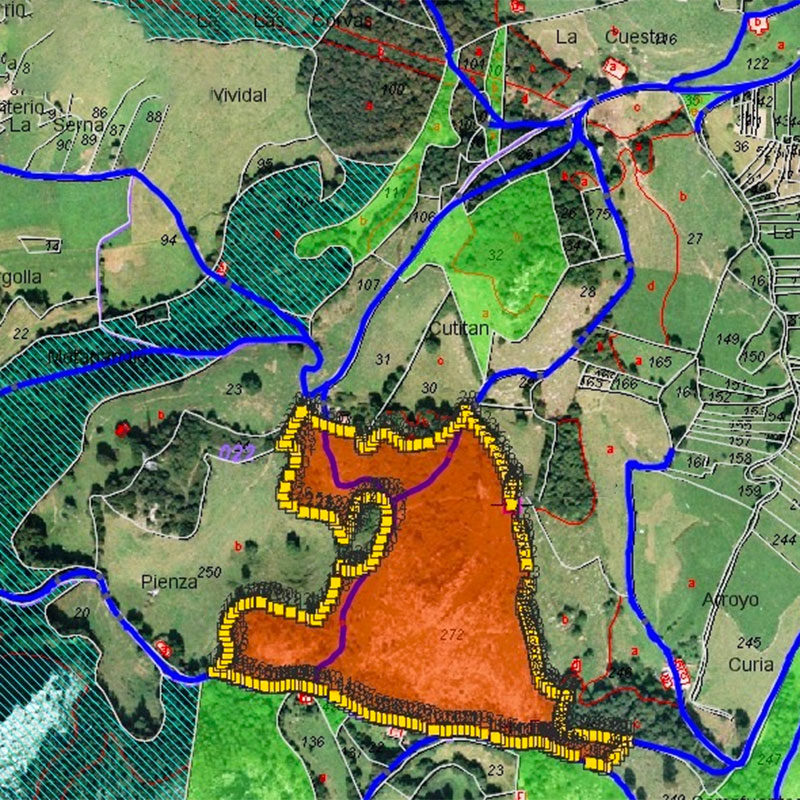 Geo-Mapping of landscape