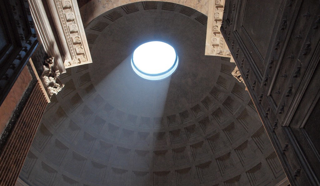 The Pantheon in Rome.