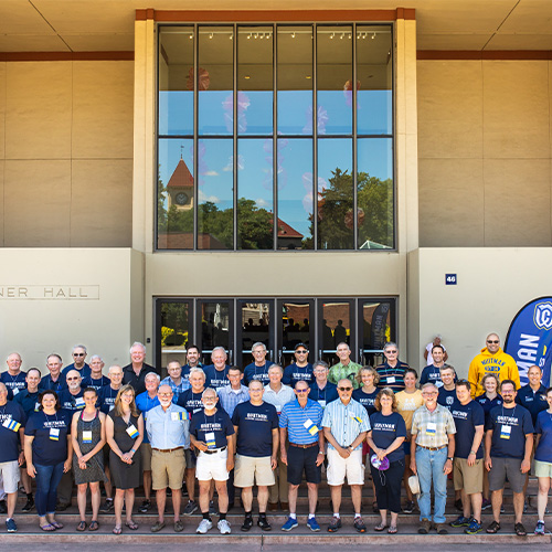 Alumni group photo 2018.