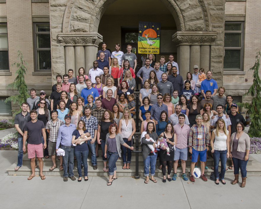 Whitman College Class of 2005 10th Reunion, Fall 2015