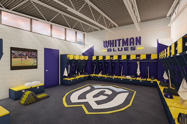 Whitman Blues new clubhouse