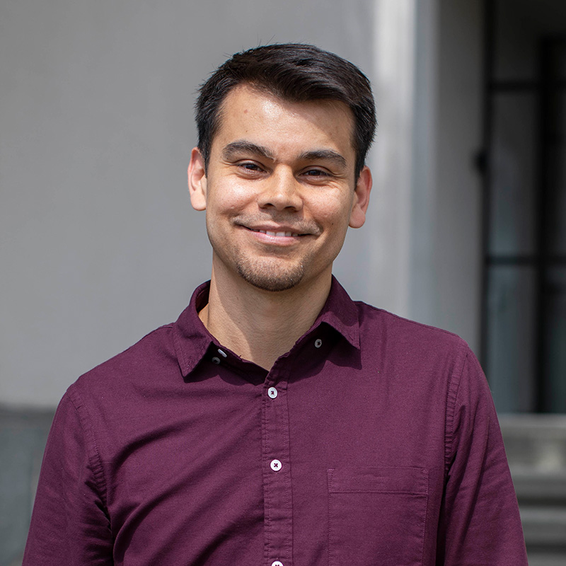 A portrait of Lazaro Carrion '07