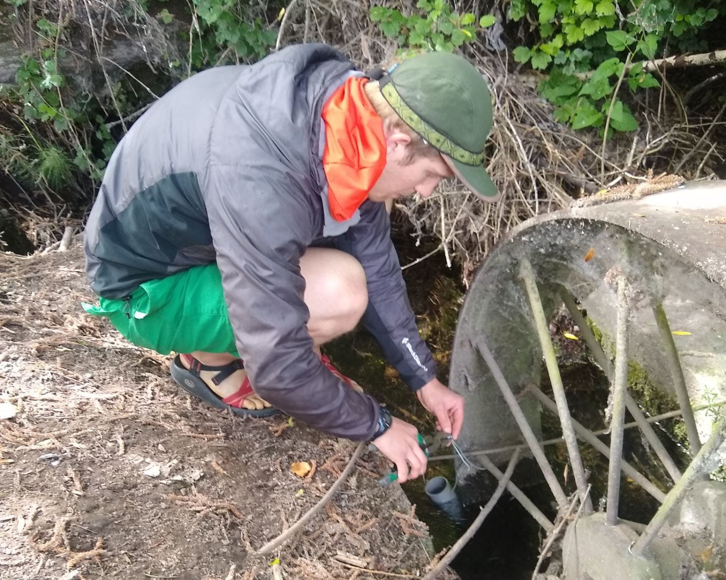 Carlson Jones ’21, Participates in a Water Quality Monitoring Project With Kooskooskie Commons in Walla Walla, WA