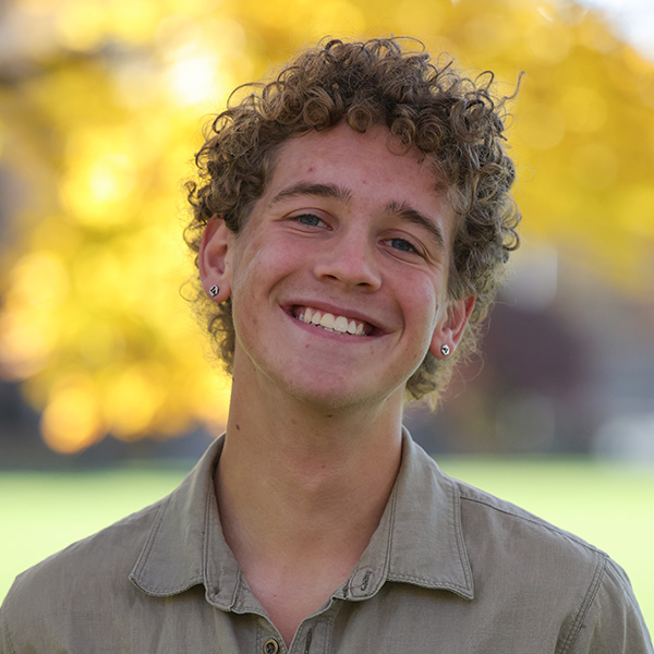 Whitman College student Owen Buckley