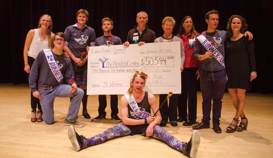 Mr. Whitman check presentation