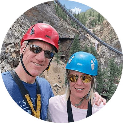 Tom Henderson and wife Tracy