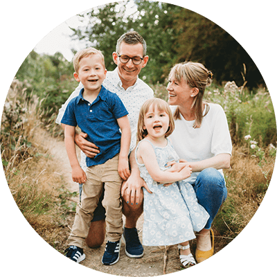  Carrie Gage, Jud Heugel and family.