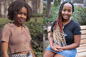 Nampaso ’23 and Mwangi ’24 Awarded Projects for Peace Grants