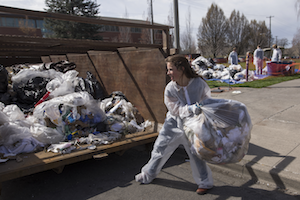 Littering for a good cause. 