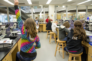 Science classroom photo