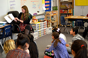 Whitman students lead discussions on the civil rights movement in Walla Walla public schools, in classes from kindergarten through 12th grade. 