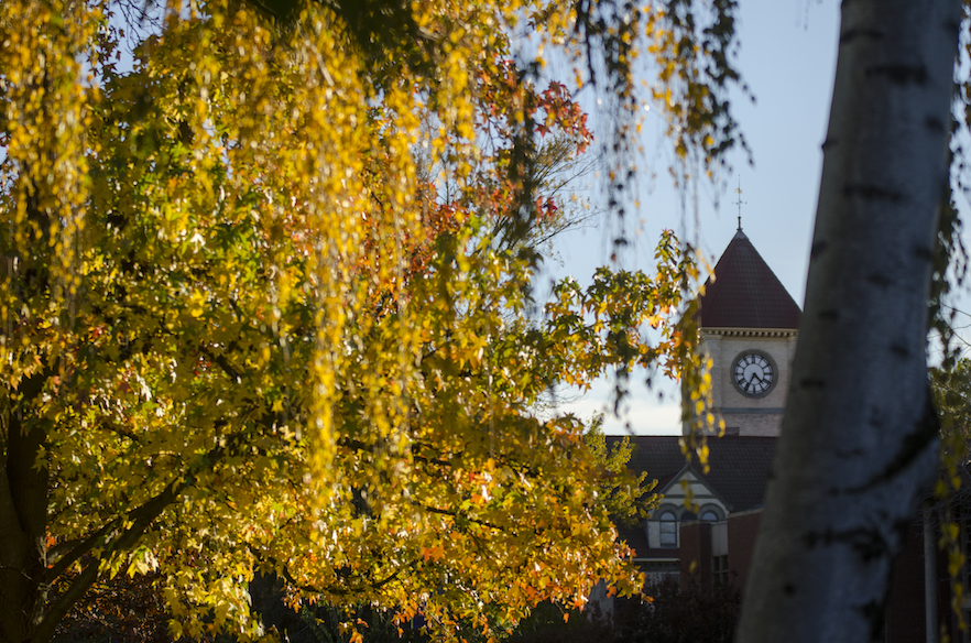 Memorial Building in autumn