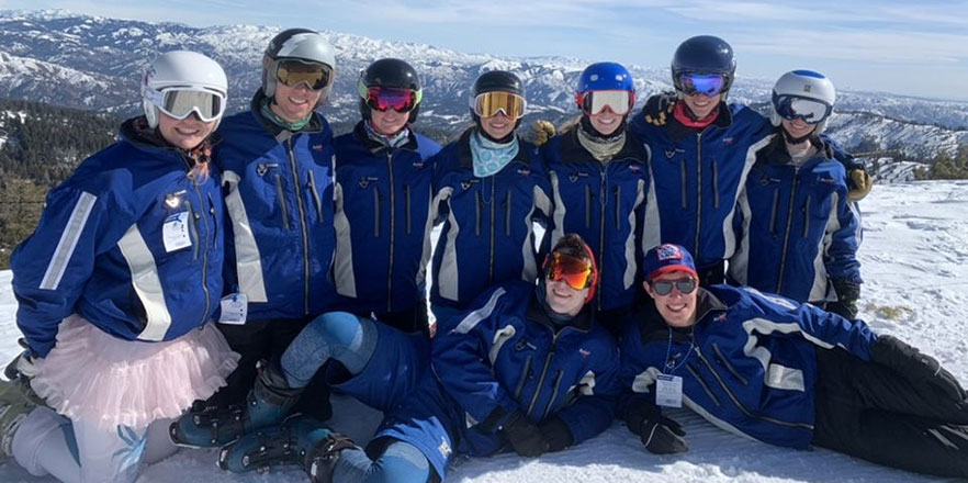 Members of the 2019-2020 Alpine Ski Team