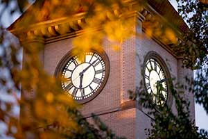 Memorial Building clock tower