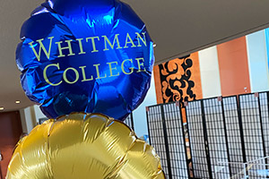 Whitman College balloons