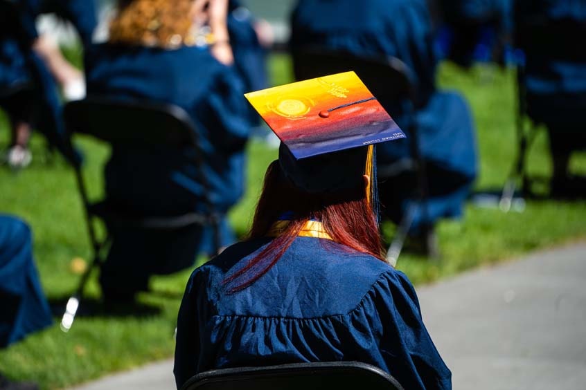 Graduate mortarboard top