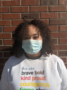 Olivia De Liberty is a first-year student and the president of PRISM.