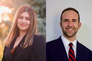 Whitman College senior Salma Anguiano and alum Daniel Charlton ’18 have been accepted into the Schwarzman Scholars Class of 2023.