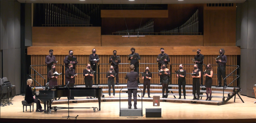 Chorale performance from the Whitman Music Sampler 2021