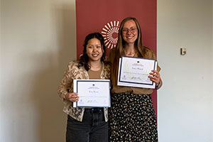 Two Whitties Receive the President’s Student Civic Leadership Award