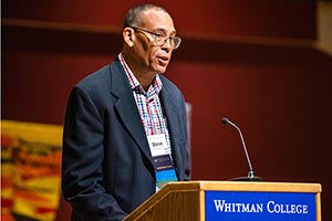 Stephen Hammond, pictured at a 2019 Whitman College reunion.